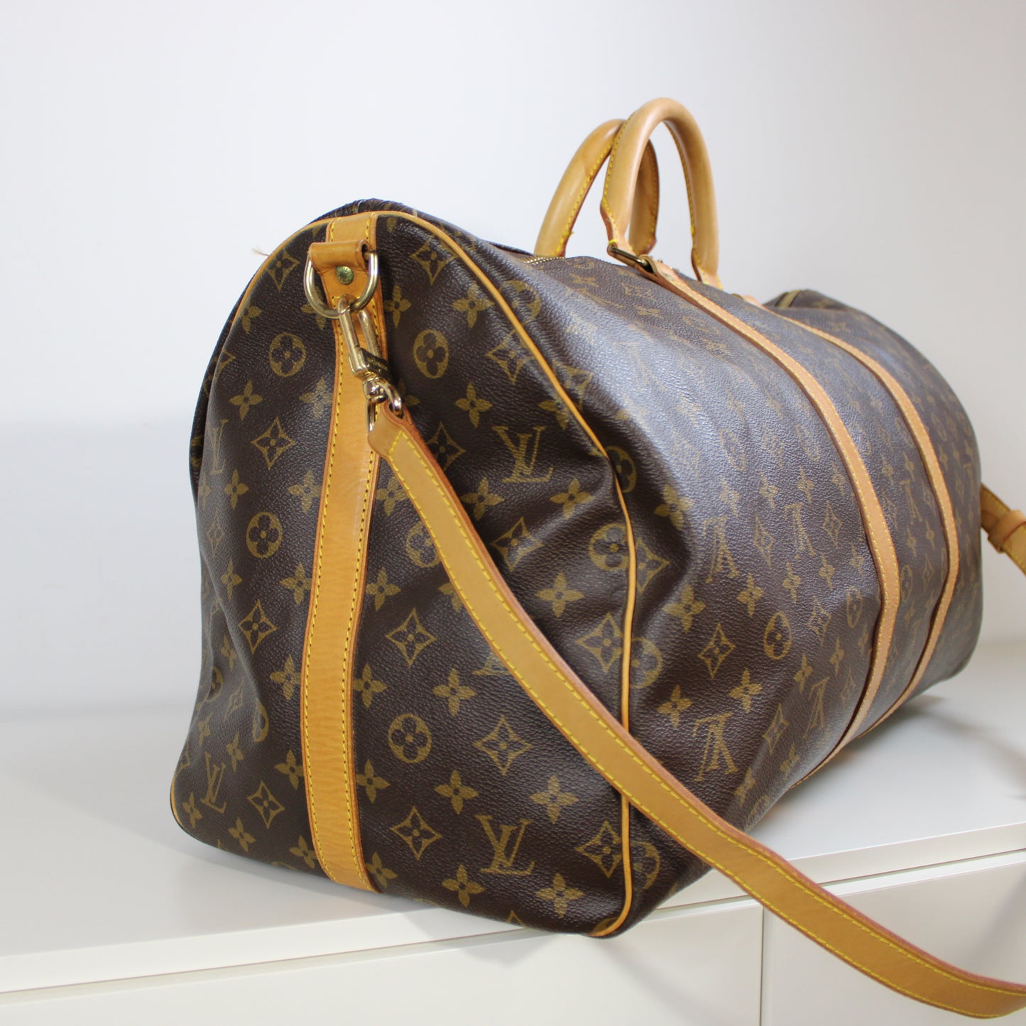 BORSA LOUIS VUITTON KEEPALL 55 BANDOULIERE MONOGRAM LB1860