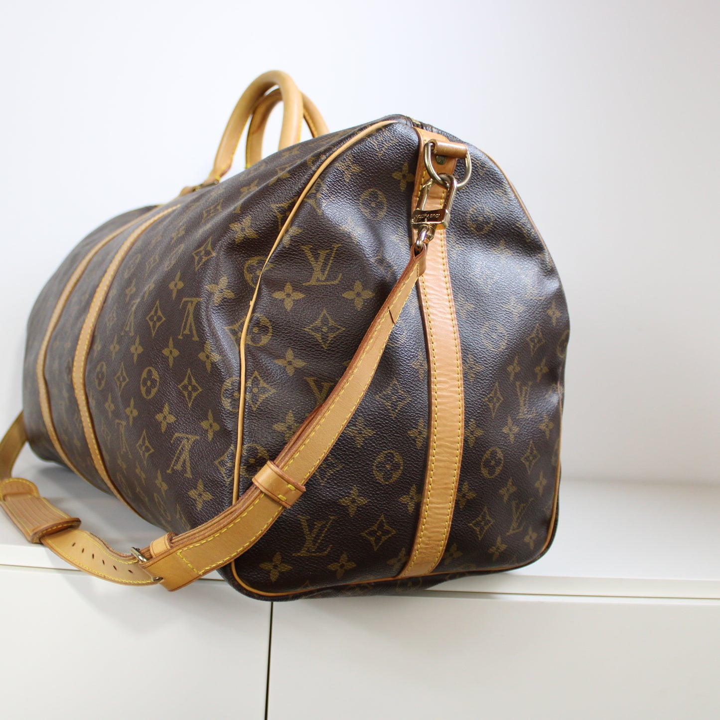 BORSA LOUIS VUITTON KEEPALL 55 BANDOULIERE MONOGRAM LB1860