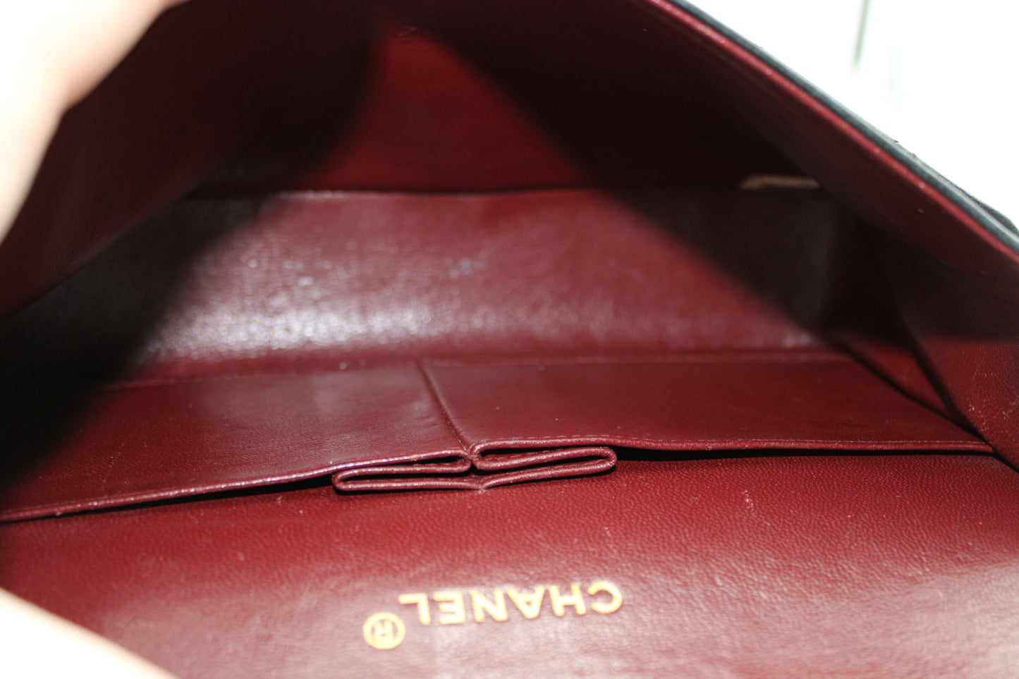 BORSA CHANEL TIMELESS CLASSICA DOUBLE FLAP MEDIA NERA CB268