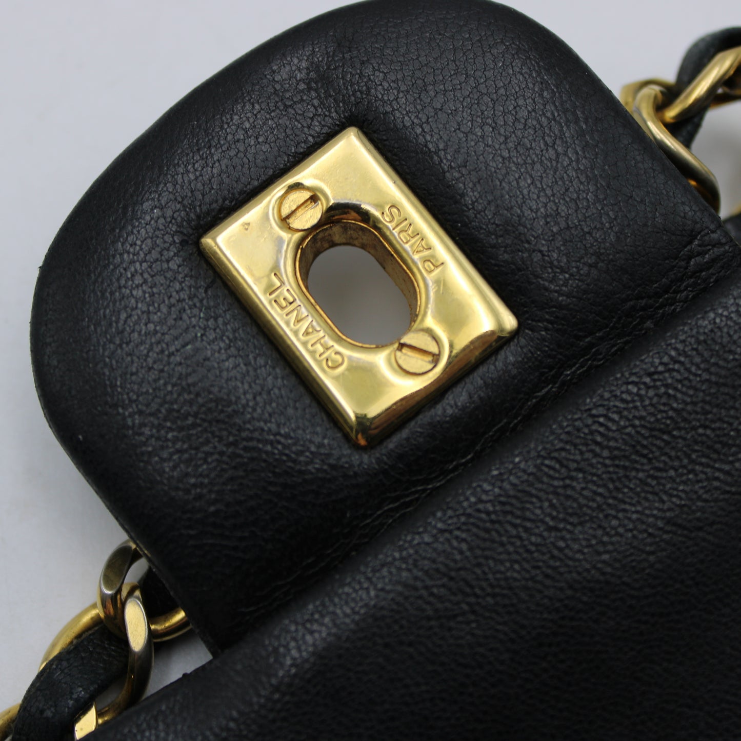 BORSA CHANEL TIMELESS CLASSICA DOUBLE FLAP MEDIA NERA CB268