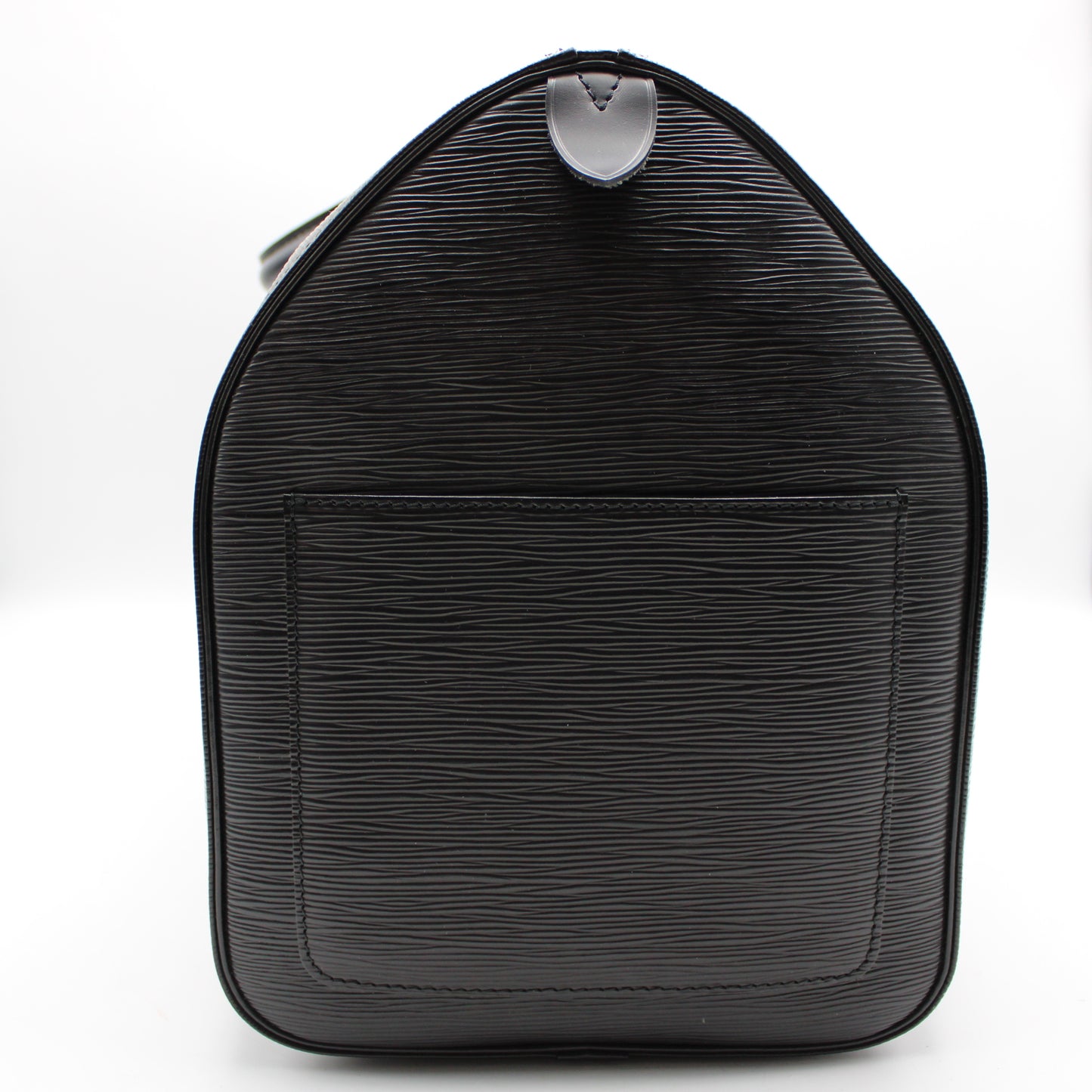 BORSA LOUIS VUITTON KEEPALL 50 EPI NERO IN PELLE