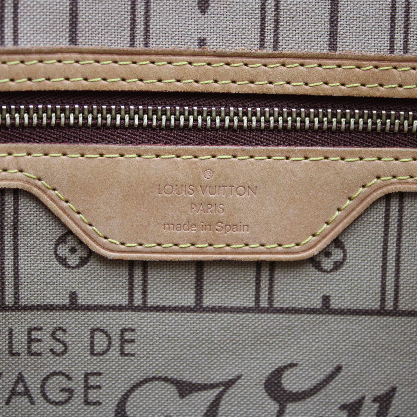 BORSA LOUIS VUITTON NEVERFULL MM MONOGRAM LB1868