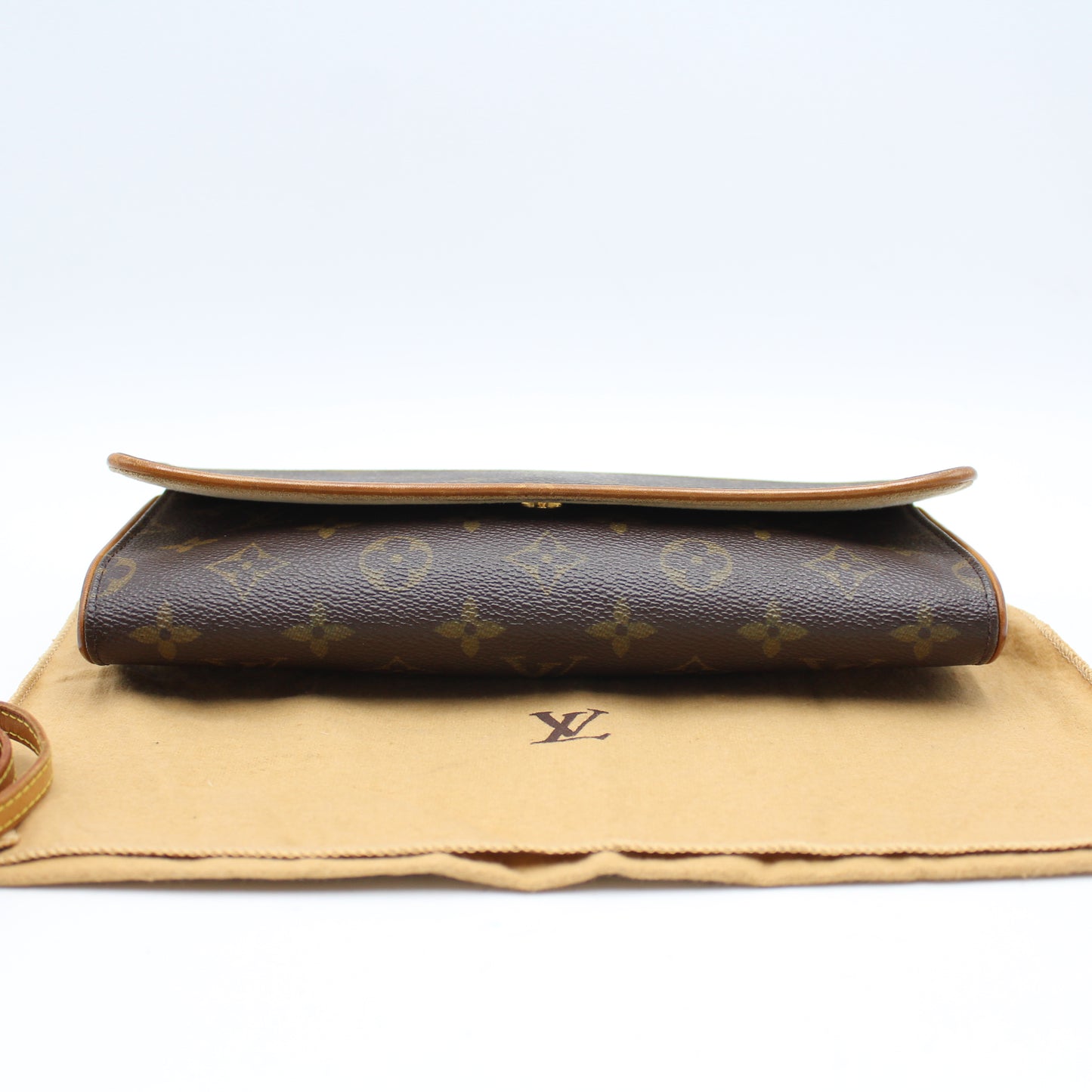 LOUIS VUITTON TWIN GM MONOGRAM CLUTCH BAG LB1445