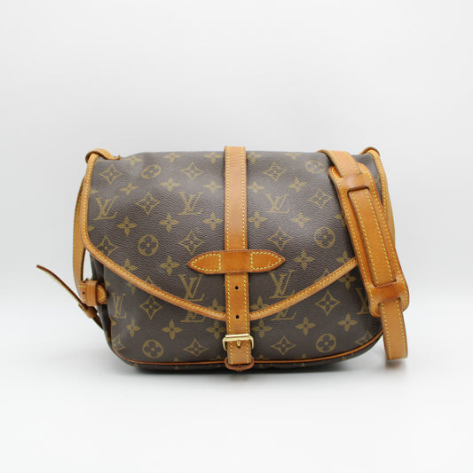 BORSA LOUIS VUITTON SAUMUR 30 MONOGRAM LB1872