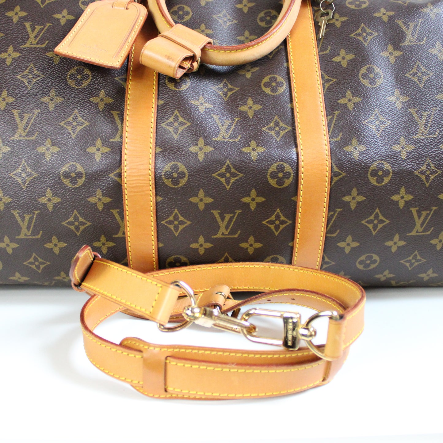 BORSA LOUIS VUITTON KEEPALL 55 BANDOULIERE MONOGRAM LB1873