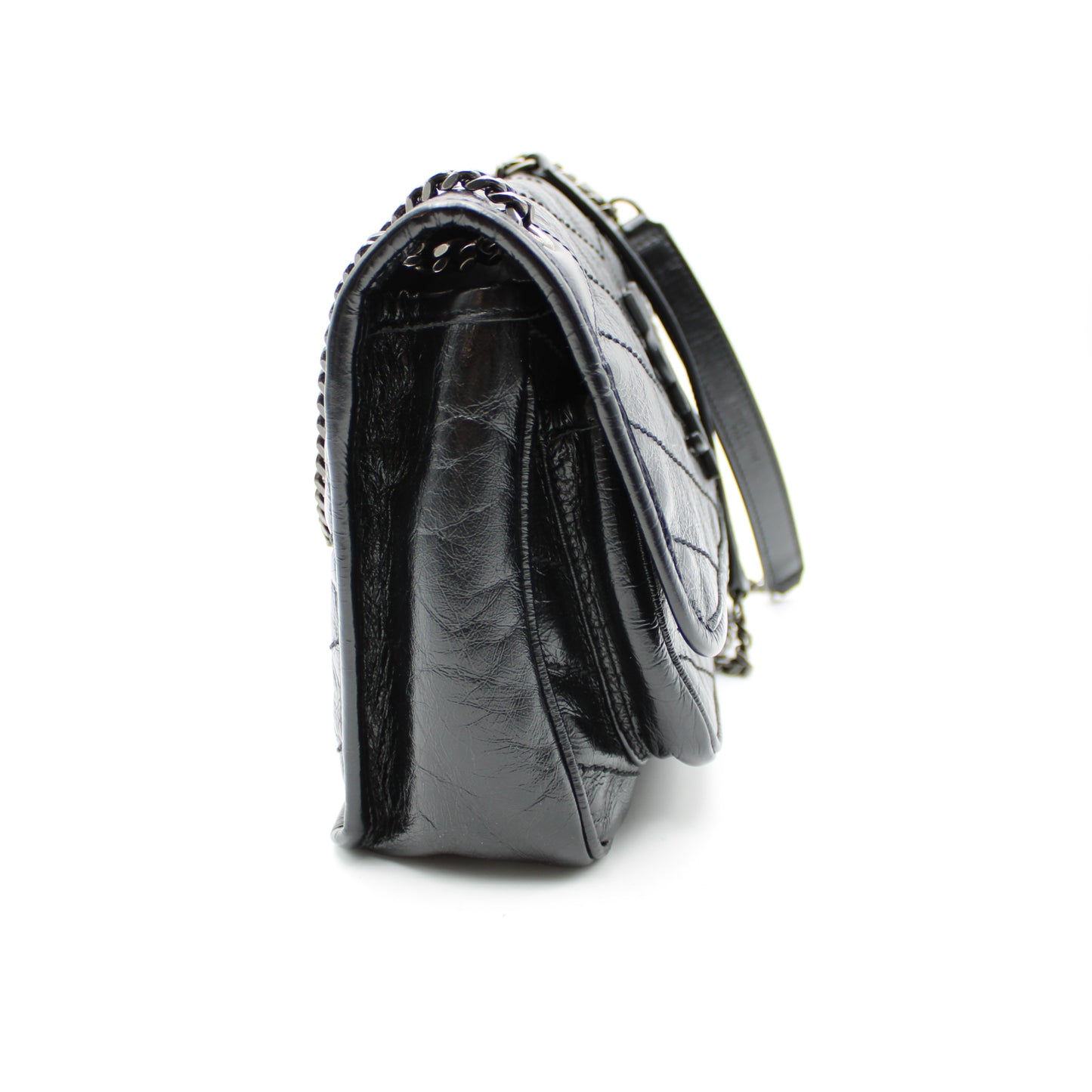 BORSA SAINT LAURENT NIKI BABY IN PELLE NERA YB121