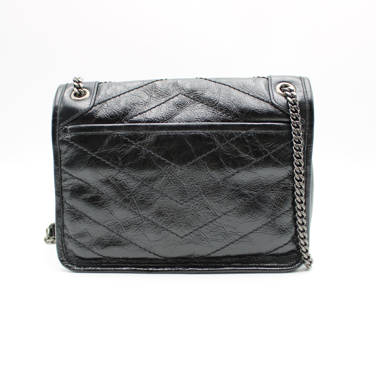 BORSA SAINT LAURENT NIKI BABY IN PELLE NERA YB121