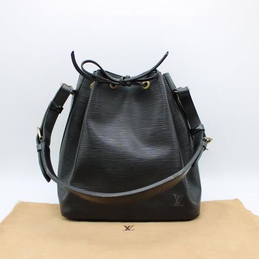 BORSA LOUIS VUITTON PETIT NOE IN PELLE EPI NERA LB1881
