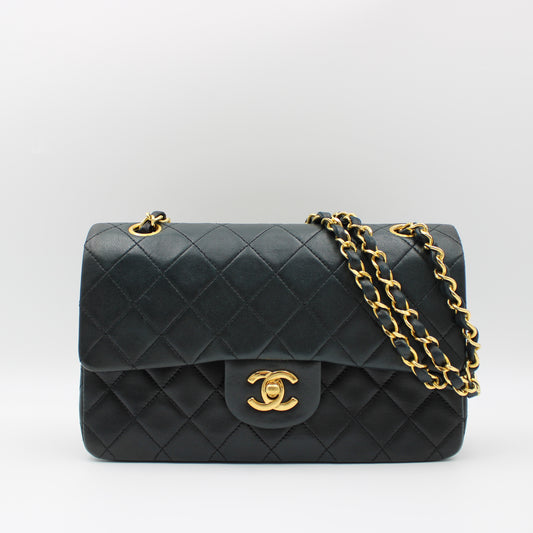 BORSA CHANEL TIMELESS CLASSICA DOUBLE FLAP PICCOLA NERA CB269