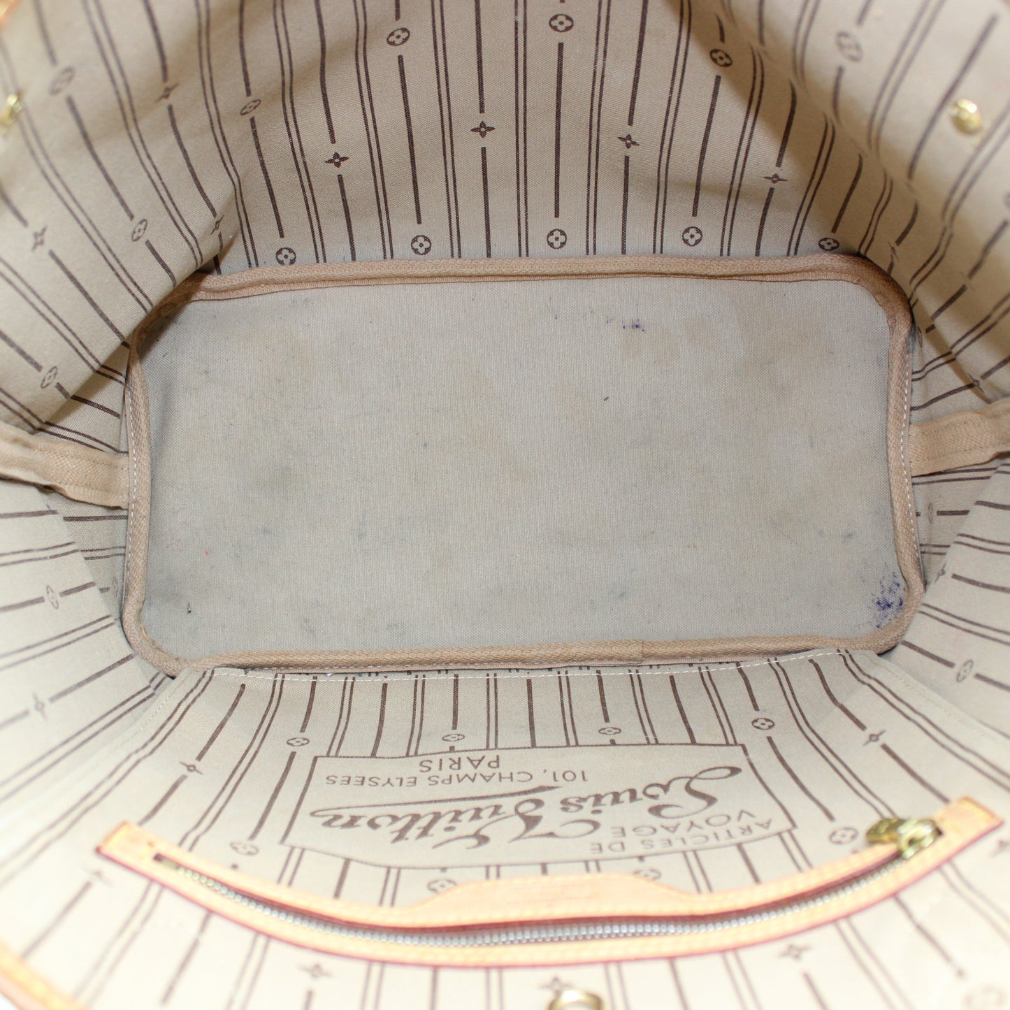 BORSA LOUIS VUITTON NEVERFULL MM MONOGRAM LB1883