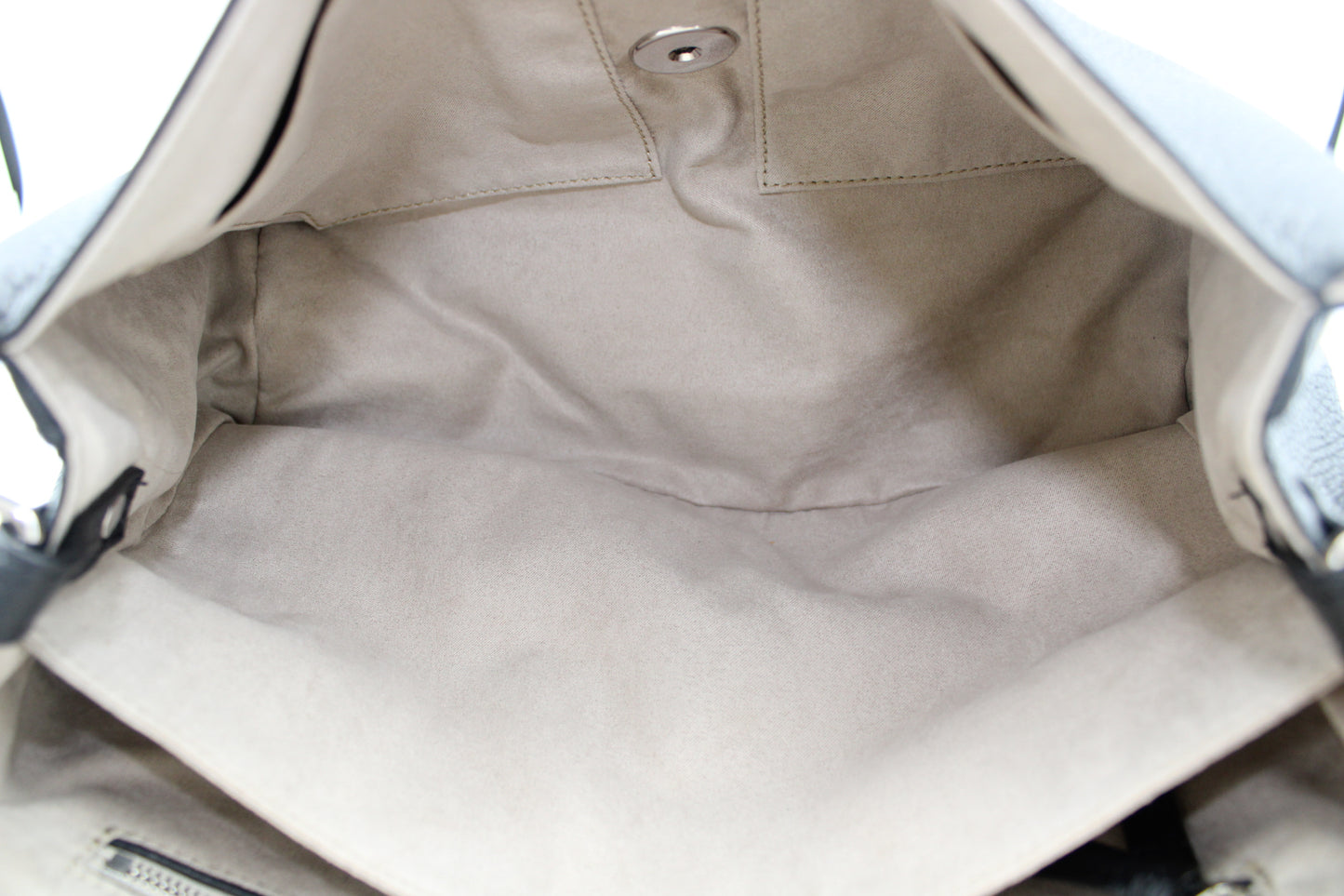 BORSA POSTINA ZANELLATO SMALL IN PELLE MARTELLATA NERA ZB125