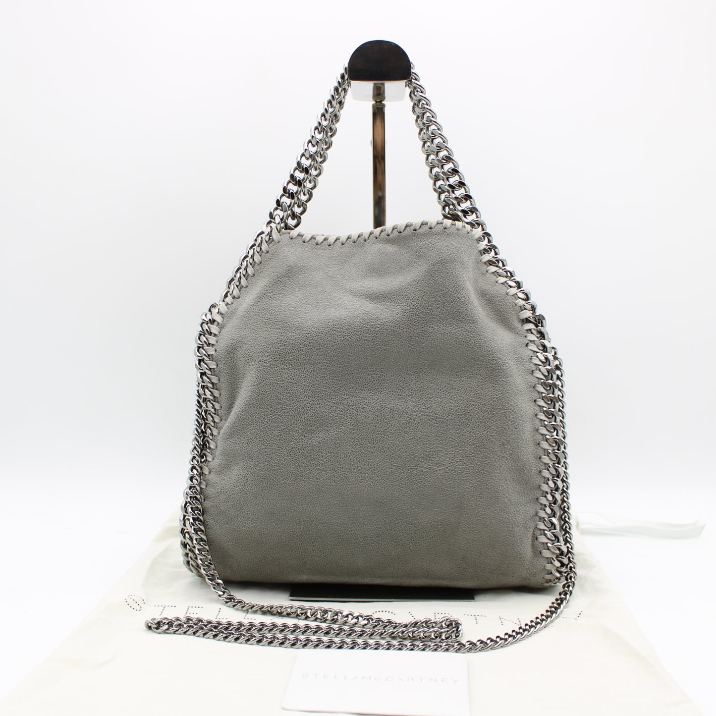 BORSA STELLA MCCARTNEY TOTE MINI FALABELLA GRIGIA SB117