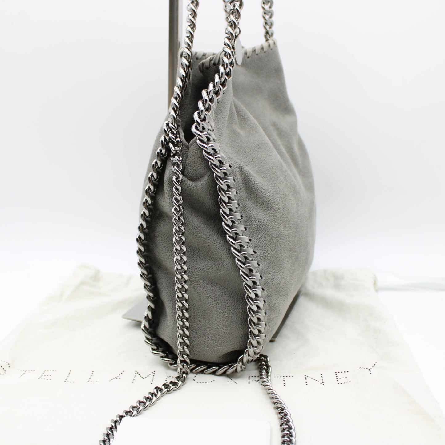 BORSA STELLA MCCARTNEY TOTE MINI FALABELLA GRIGIA SB117