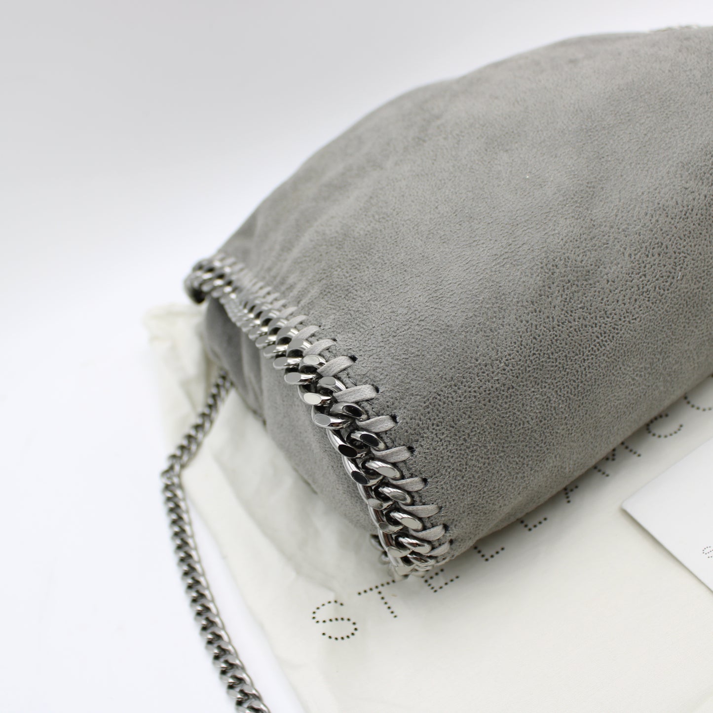 BORSA STELLA MCCARTNEY TOTE MINI FALABELLA GRIGIA SB117