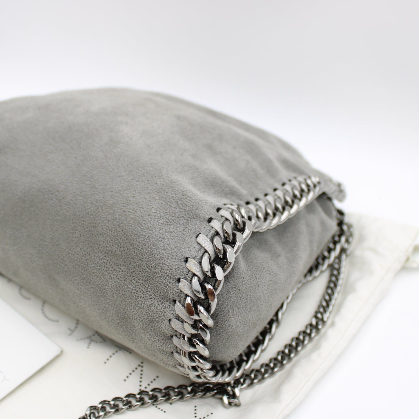 BORSA STELLA MCCARTNEY TOTE MINI FALABELLA GRIGIA SB117