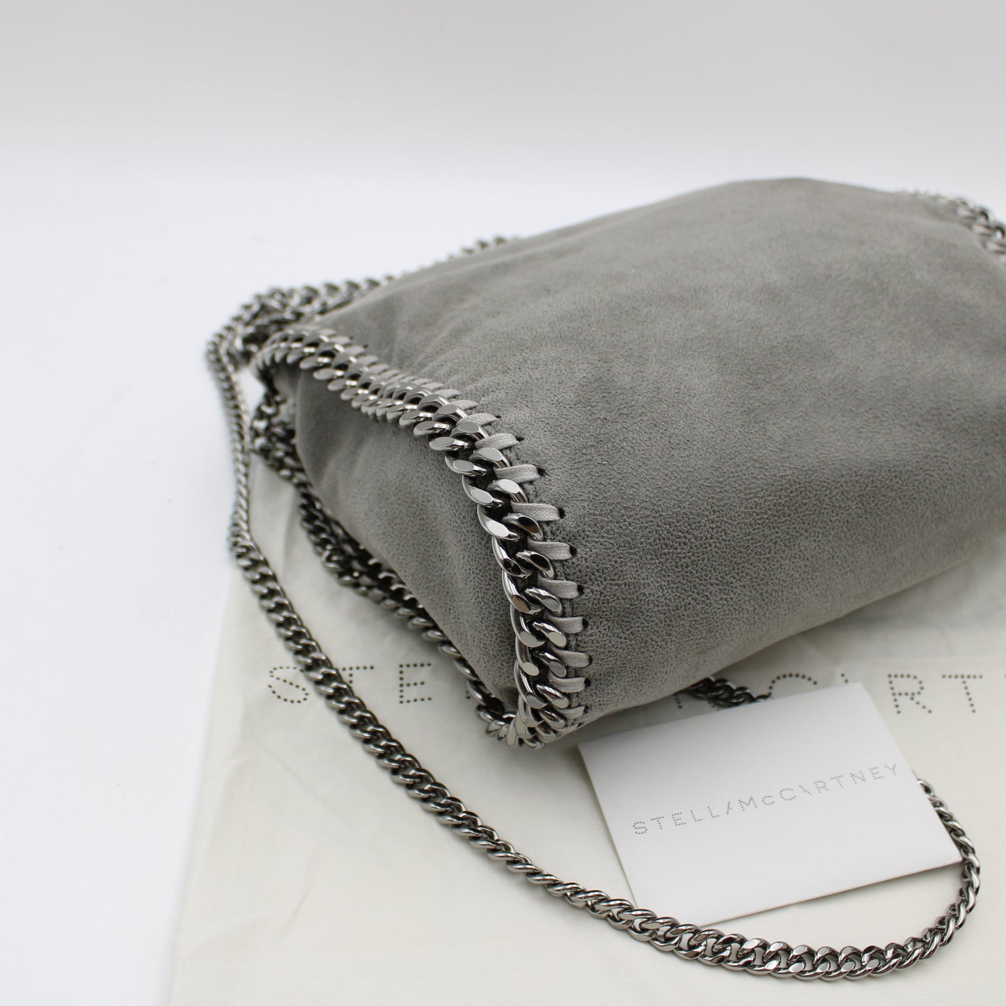 BORSA STELLA MCCARTNEY TOTE MINI FALABELLA GRIGIA SB117