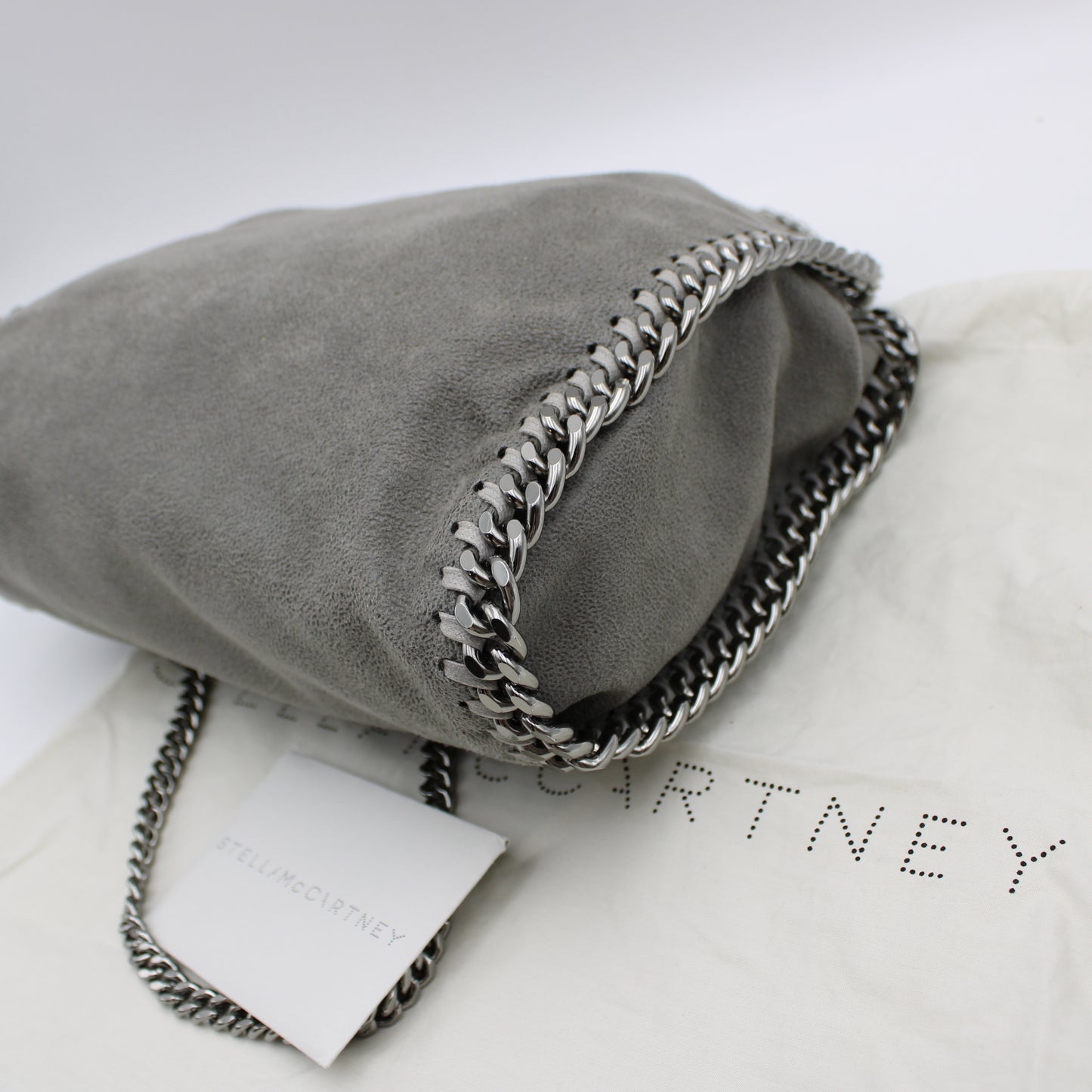 BORSA STELLA MCCARTNEY TOTE MINI FALABELLA GRIGIA SB117