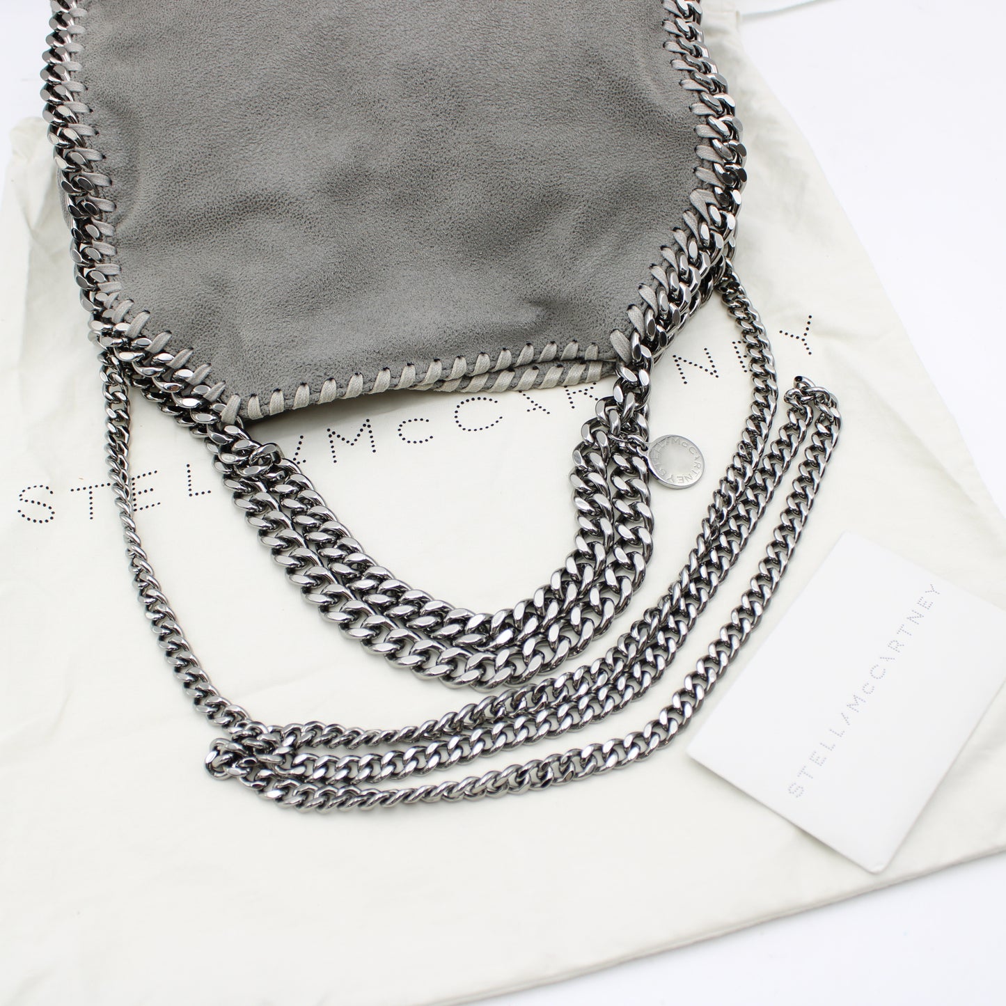 BORSA STELLA MCCARTNEY TOTE MINI FALABELLA GRIGIA SB117