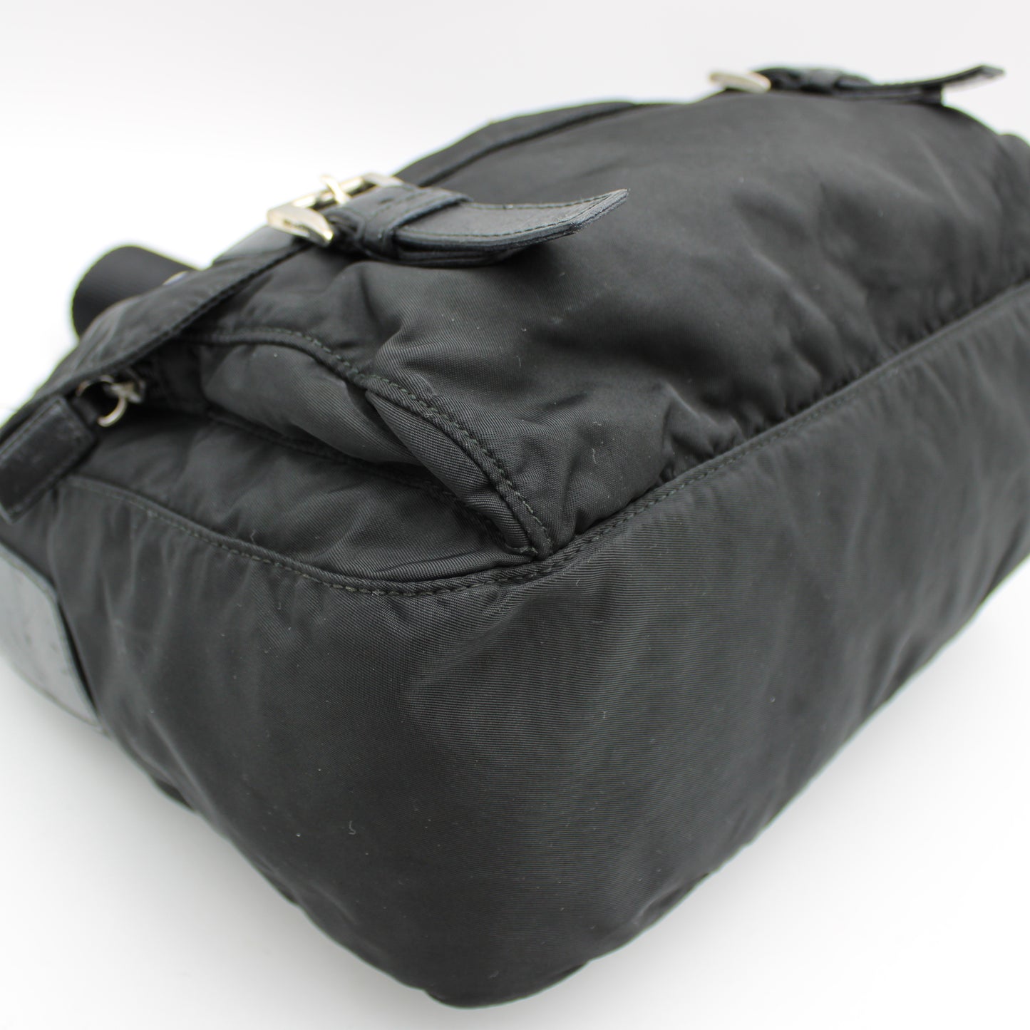 BORSA PRADA IN TELA VELA NERA MESSENGER PB215