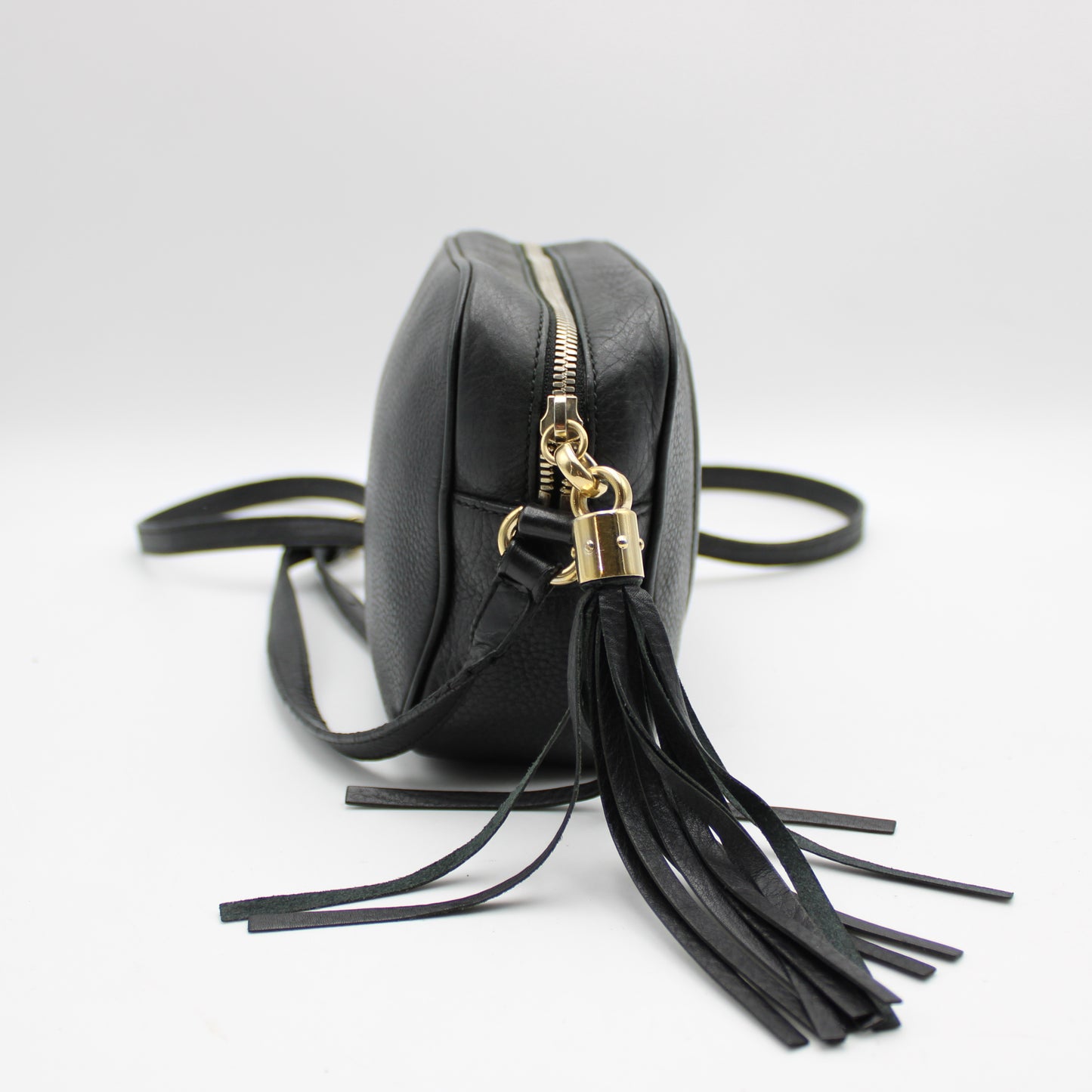 BORSA A TRACOLLA GUCCI SOHO DISCO BAG NERO GB217