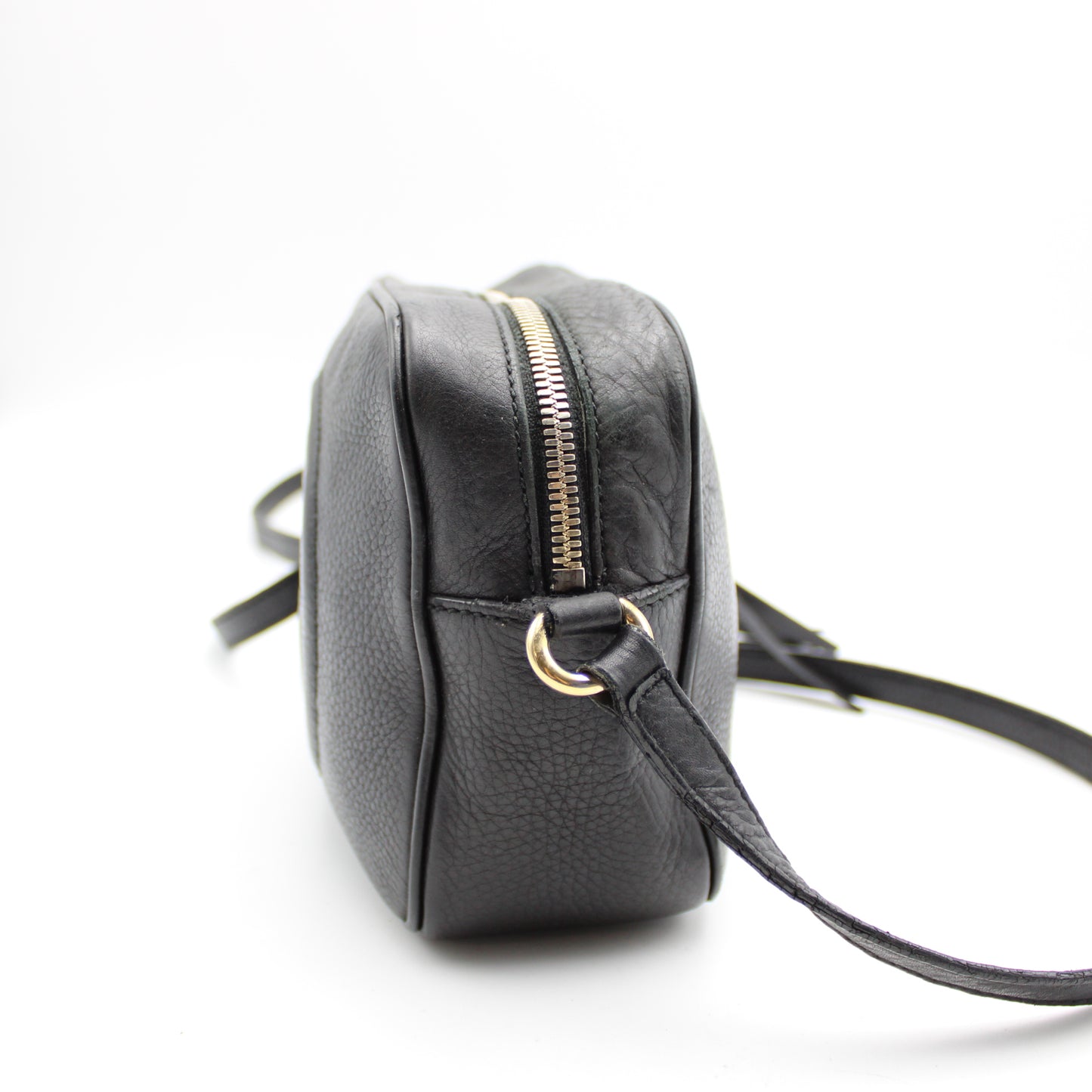 BORSA A TRACOLLA GUCCI SOHO DISCO BAG NERO GB217