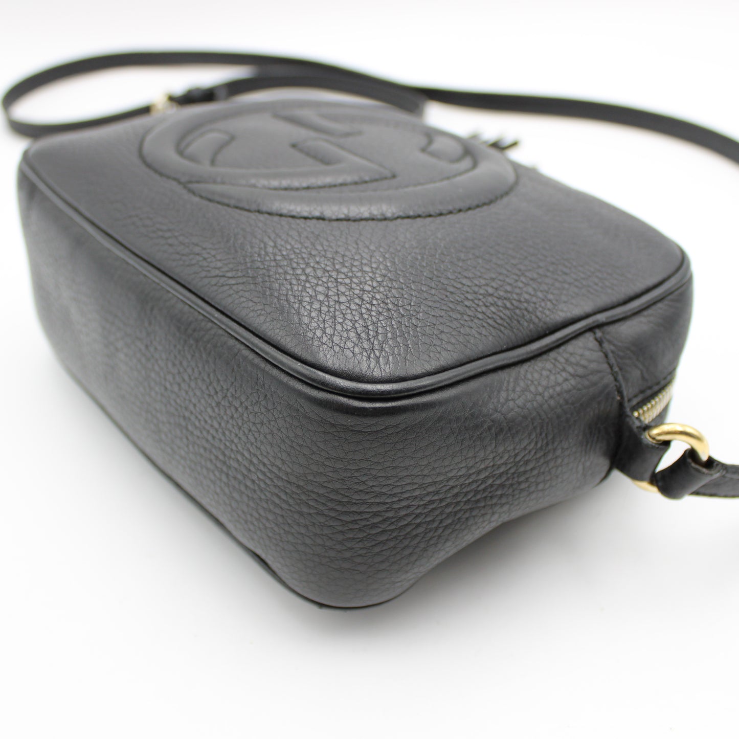BORSA A TRACOLLA GUCCI SOHO DISCO BAG NERO GB217