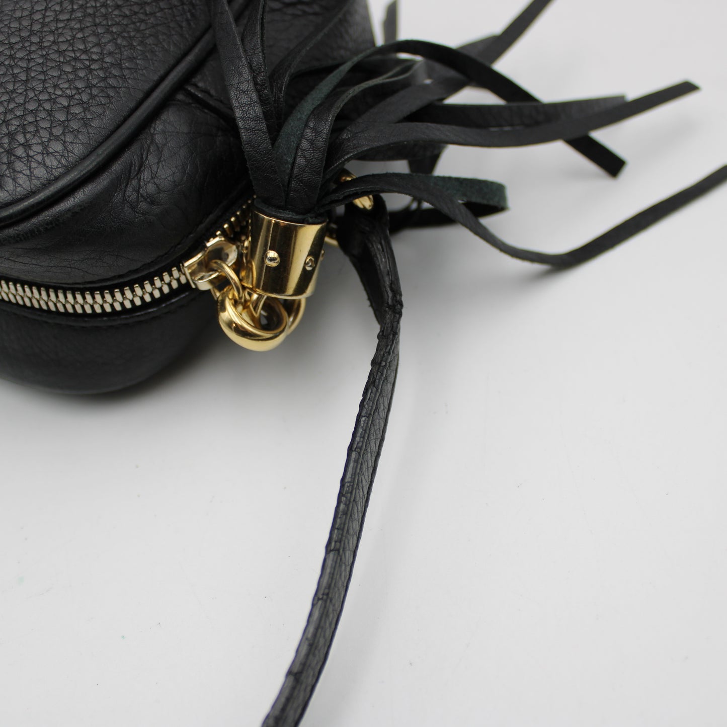 BORSA A TRACOLLA GUCCI SOHO DISCO BAG NERO GB217