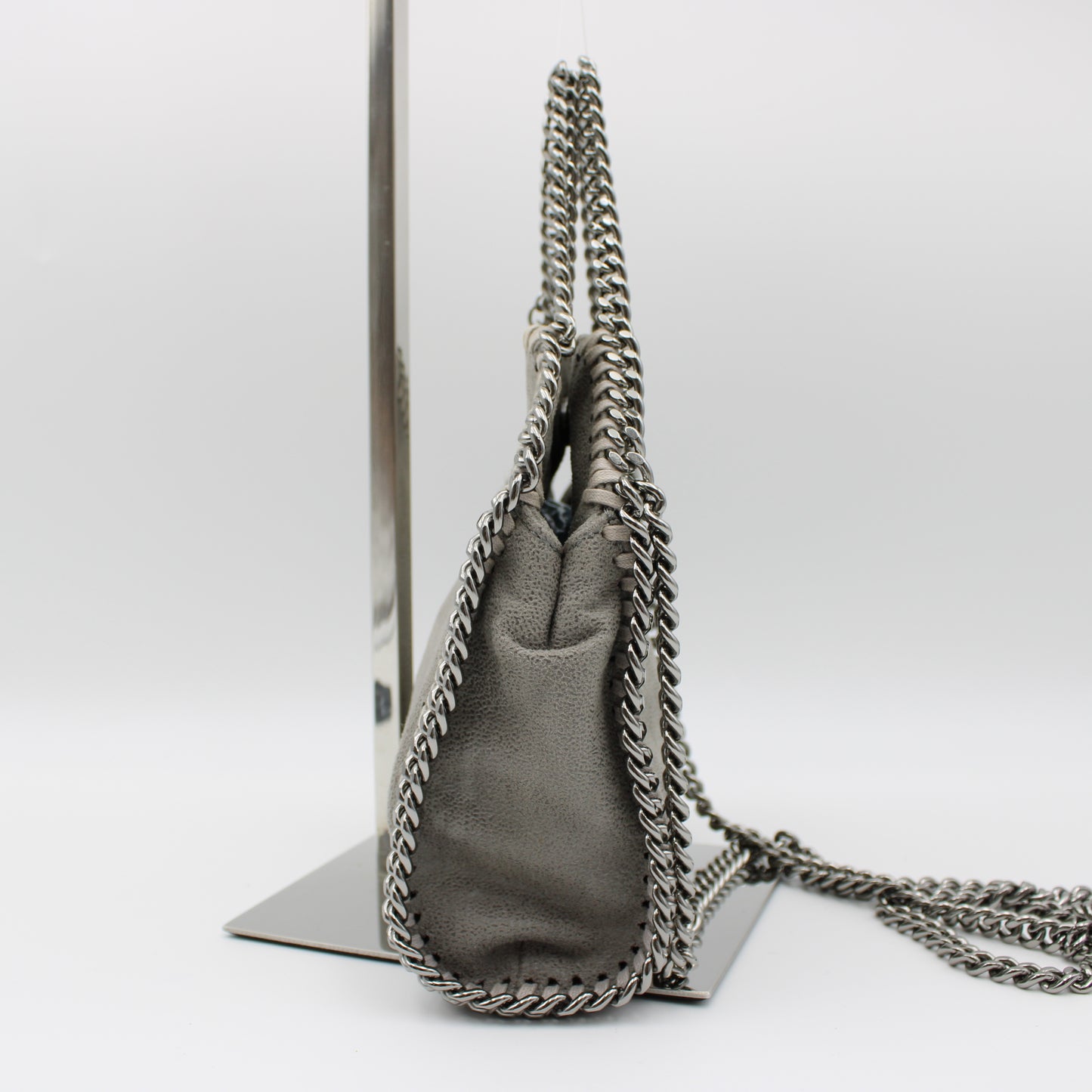 BORSA STELLA MCCARTNEY TOTE BAG FALABELLA TINY GRIGIA SB118