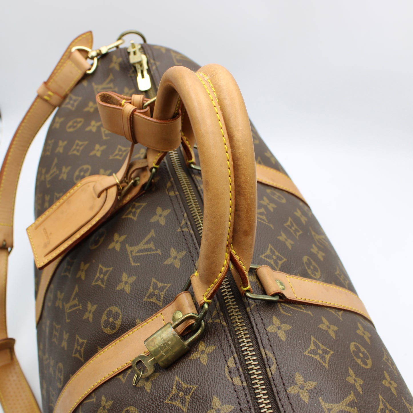 BORSA LOUIS VUITTON KEEPALL 55 BANDOULIERE MONOGRAM LB1900
