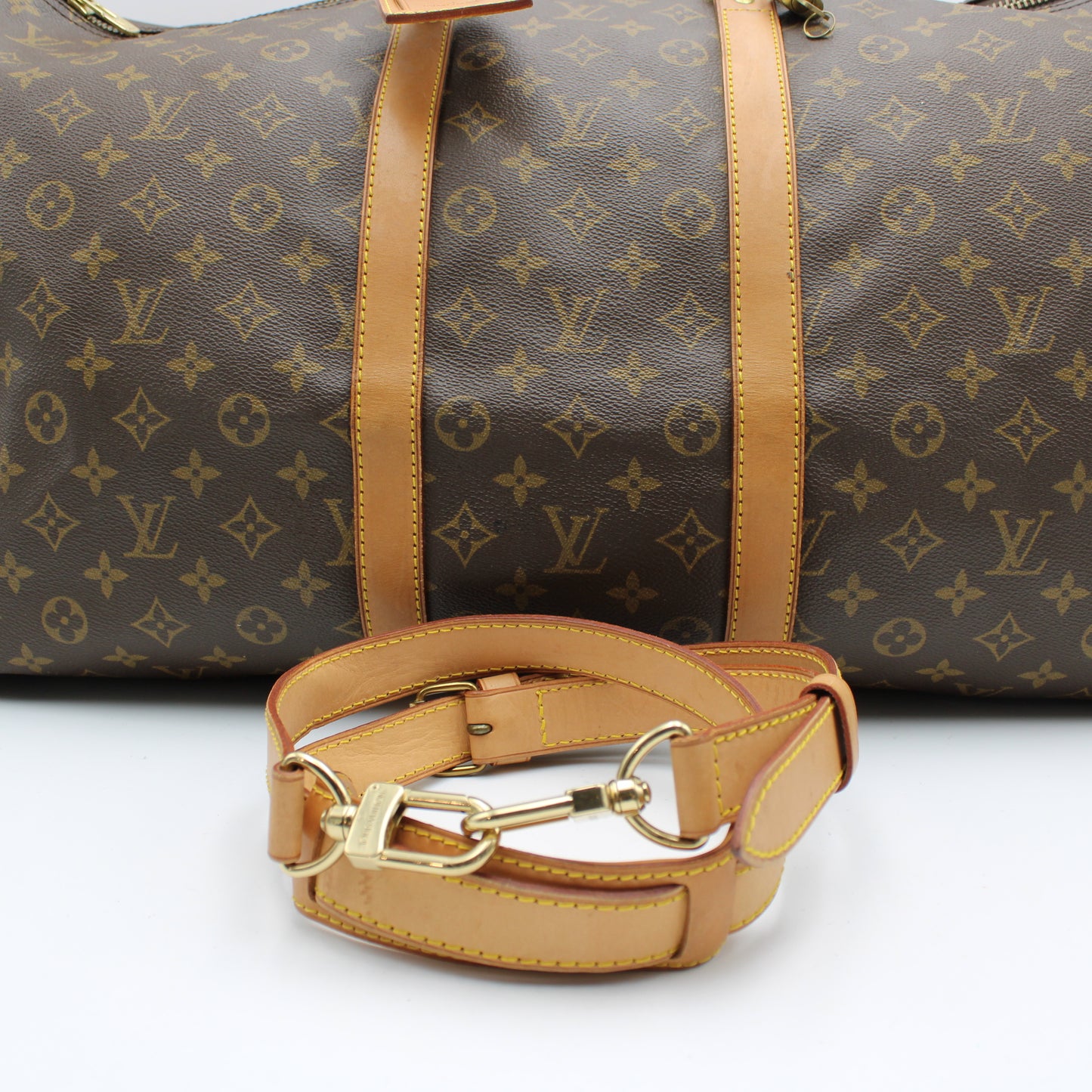 BORSA LOUIS VUITTON KEEPALL 55 BANDOULIERE MONOGRAM LB1900
