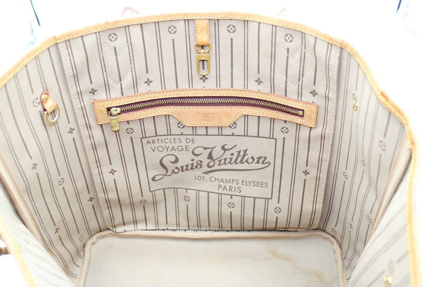 BORSA LOUIS VUITTON NEVERFULL MM MONOGRAM LB1905