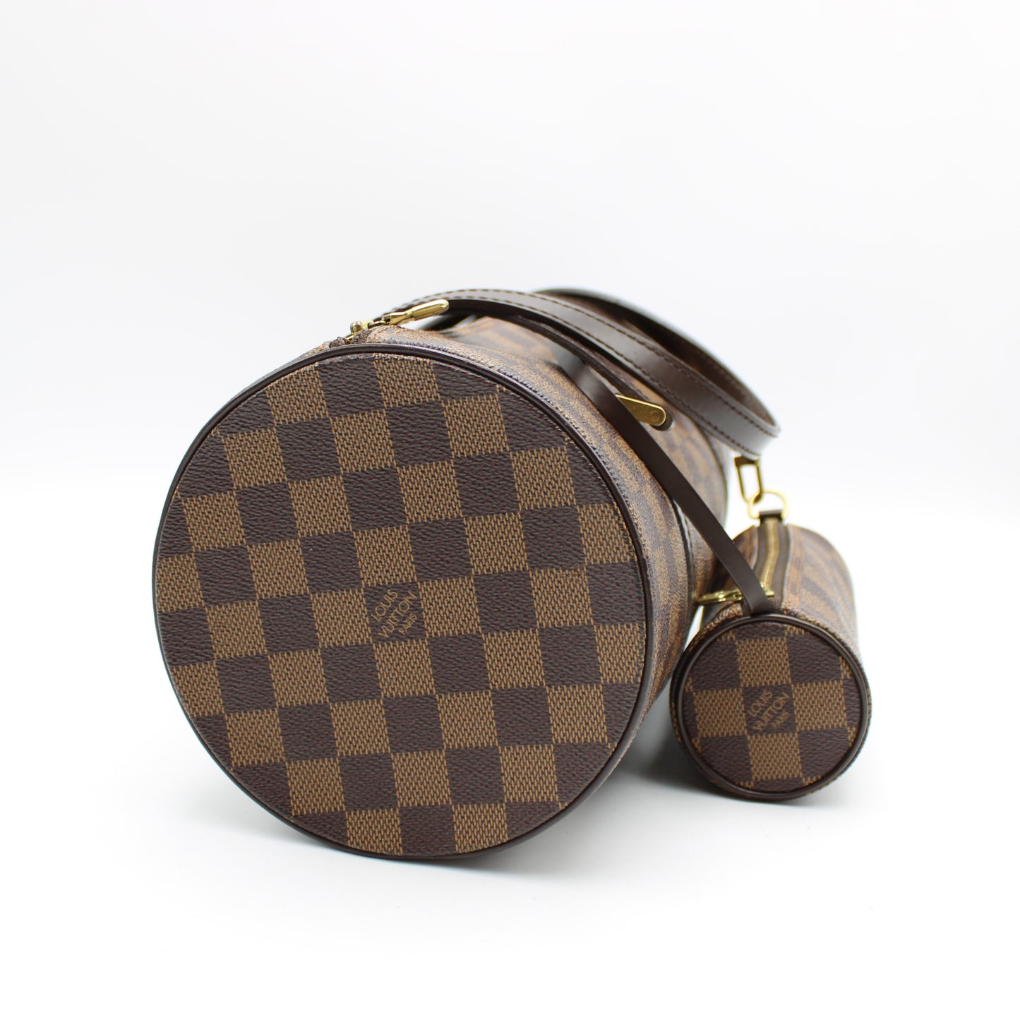 BORSA LOUIS VUITTON PAPILLON GM DAMIER EBENE LB1908
