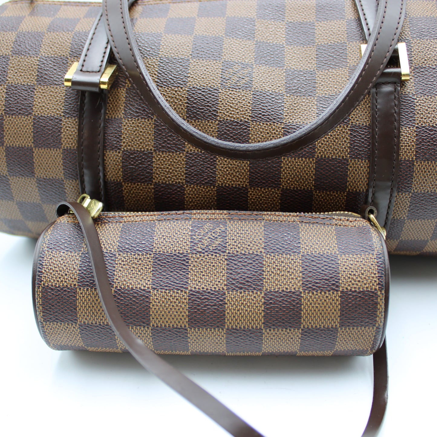 BORSA LOUIS VUITTON PAPILLON GM DAMIER EBENE LB1908