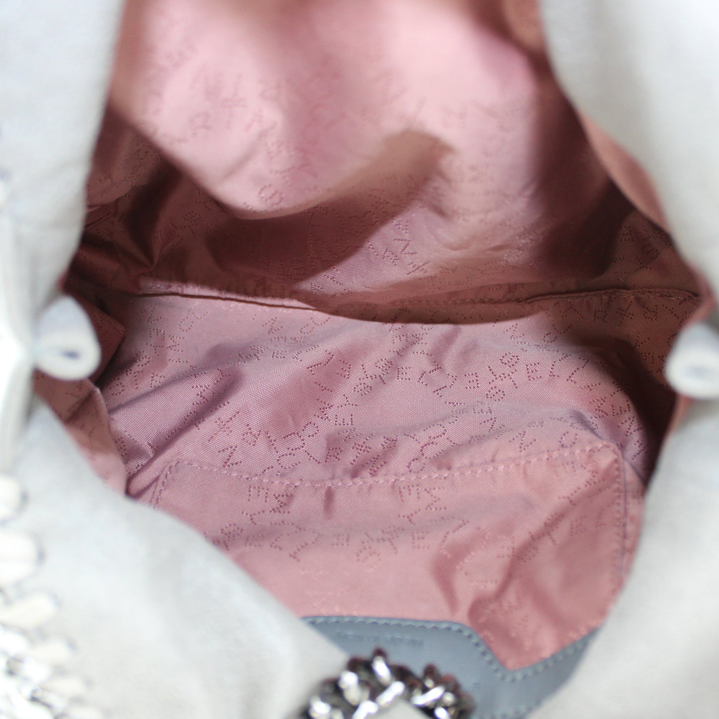 BORSA STELLA MCCARTNEY FALABELLA MINI GRIGIA SB119
