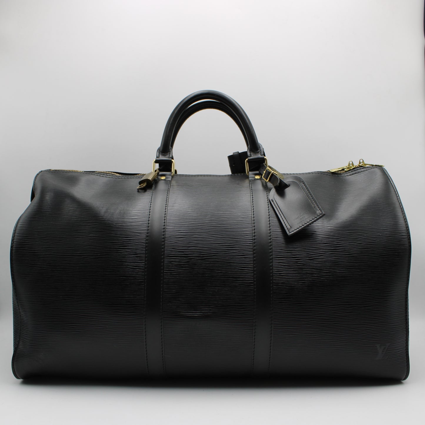 BORSA LOUIS VUITTON KEEPALL 50 EPI NERA LB1910