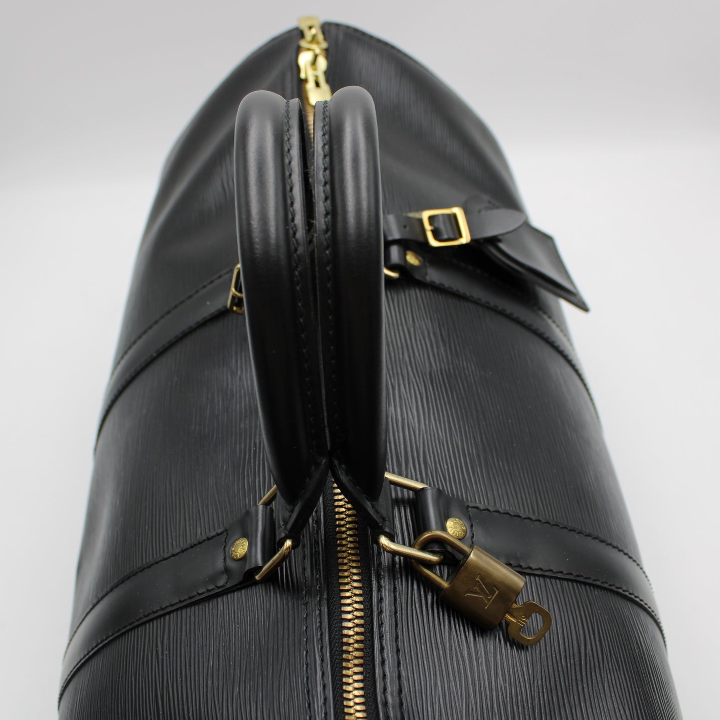 BORSA LOUIS VUITTON KEEPALL 50 EPI NERA LB1910