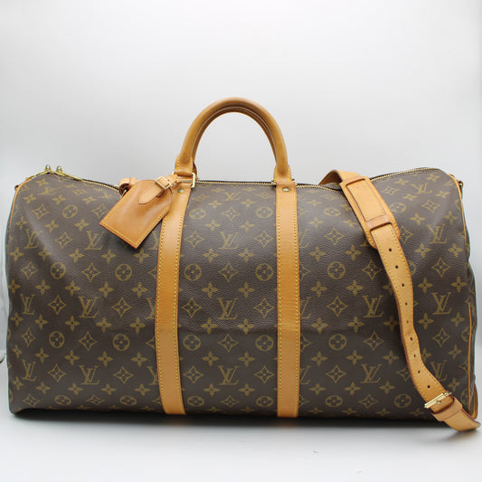 BORSA LOUIS VUITTON KEEPALL 55 BANDOULIERE MONOGRAM LB1909