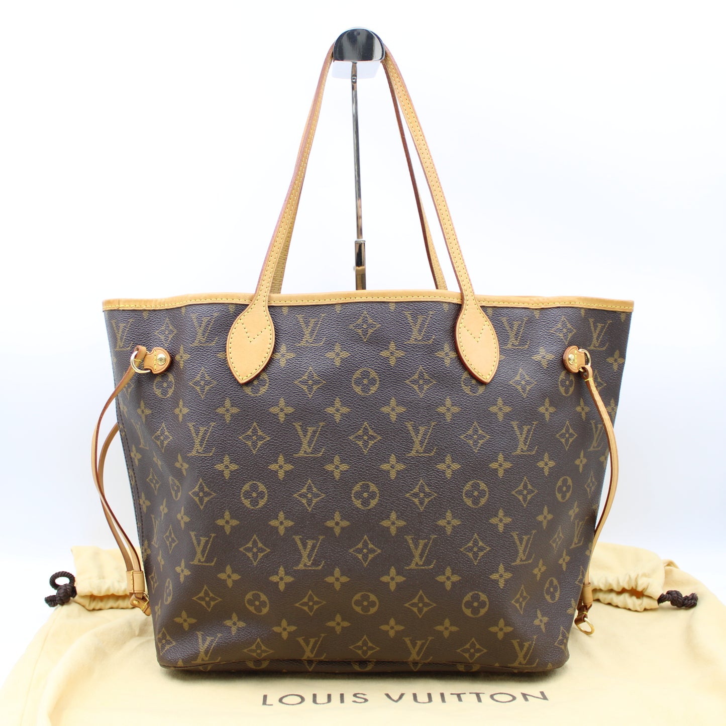 BORSA LOUIS VUITTON NEVERFULL MM MONOGRAM LB1912