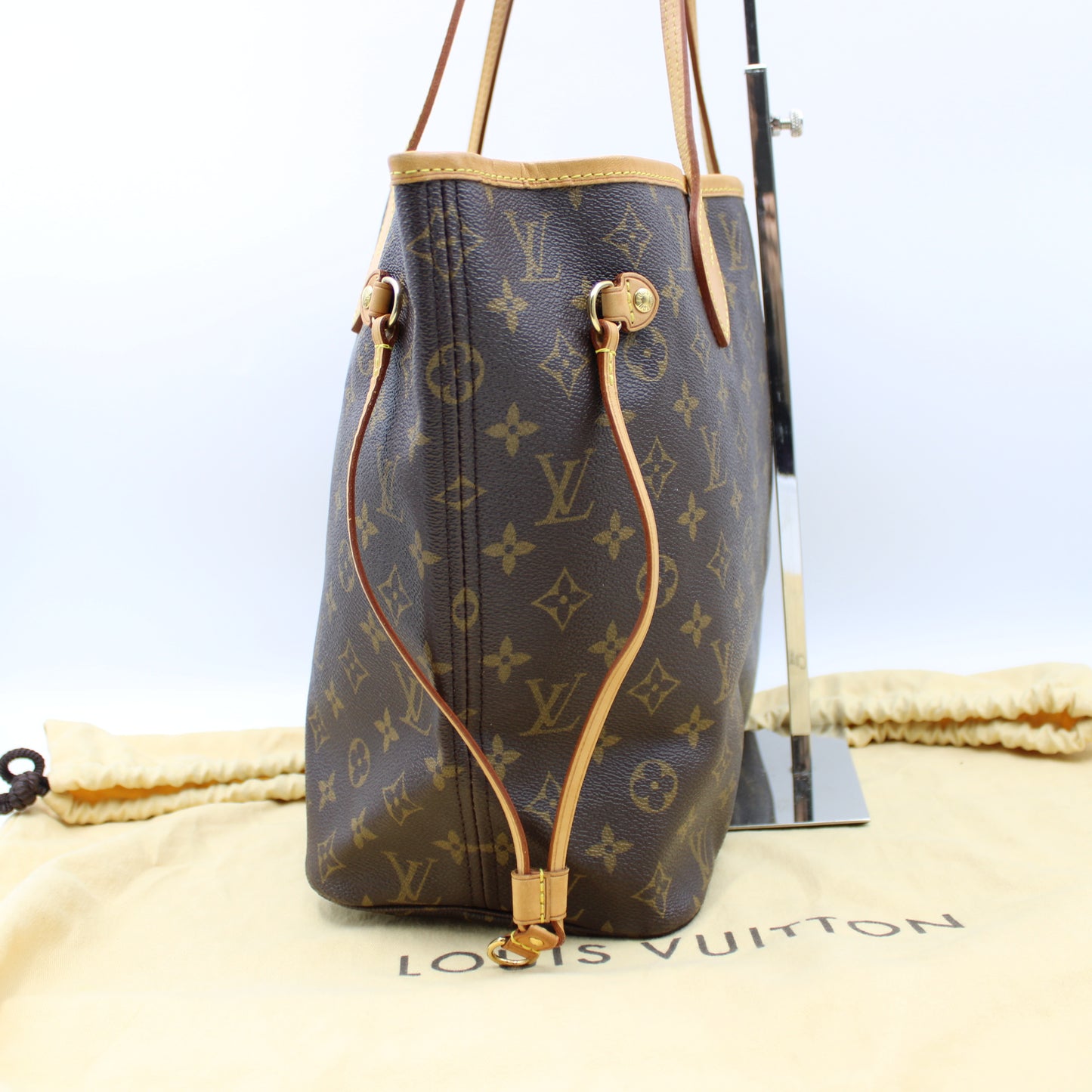 BORSA LOUIS VUITTON NEVERFULL MM MONOGRAM LB1912