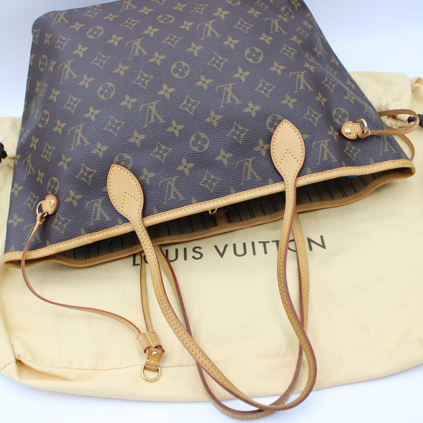 BORSA LOUIS VUITTON NEVERFULL MM MONOGRAM LB1912