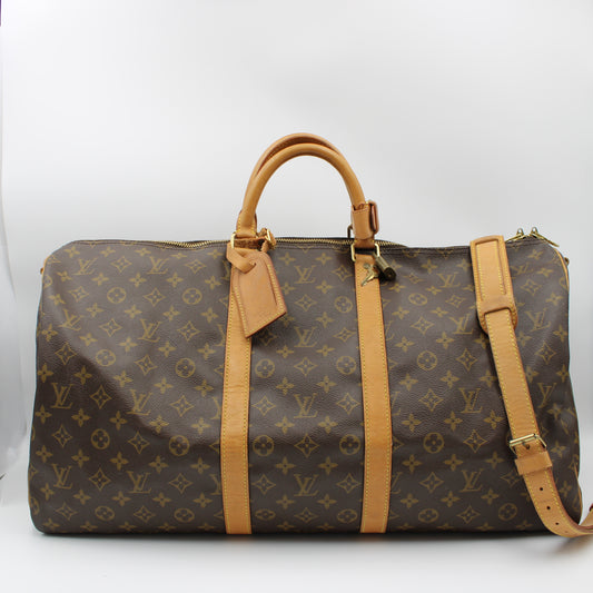 BORSA LOUIS VUITTON KEEPALL 55 BANDOULIERE MONOGRAM LB1914