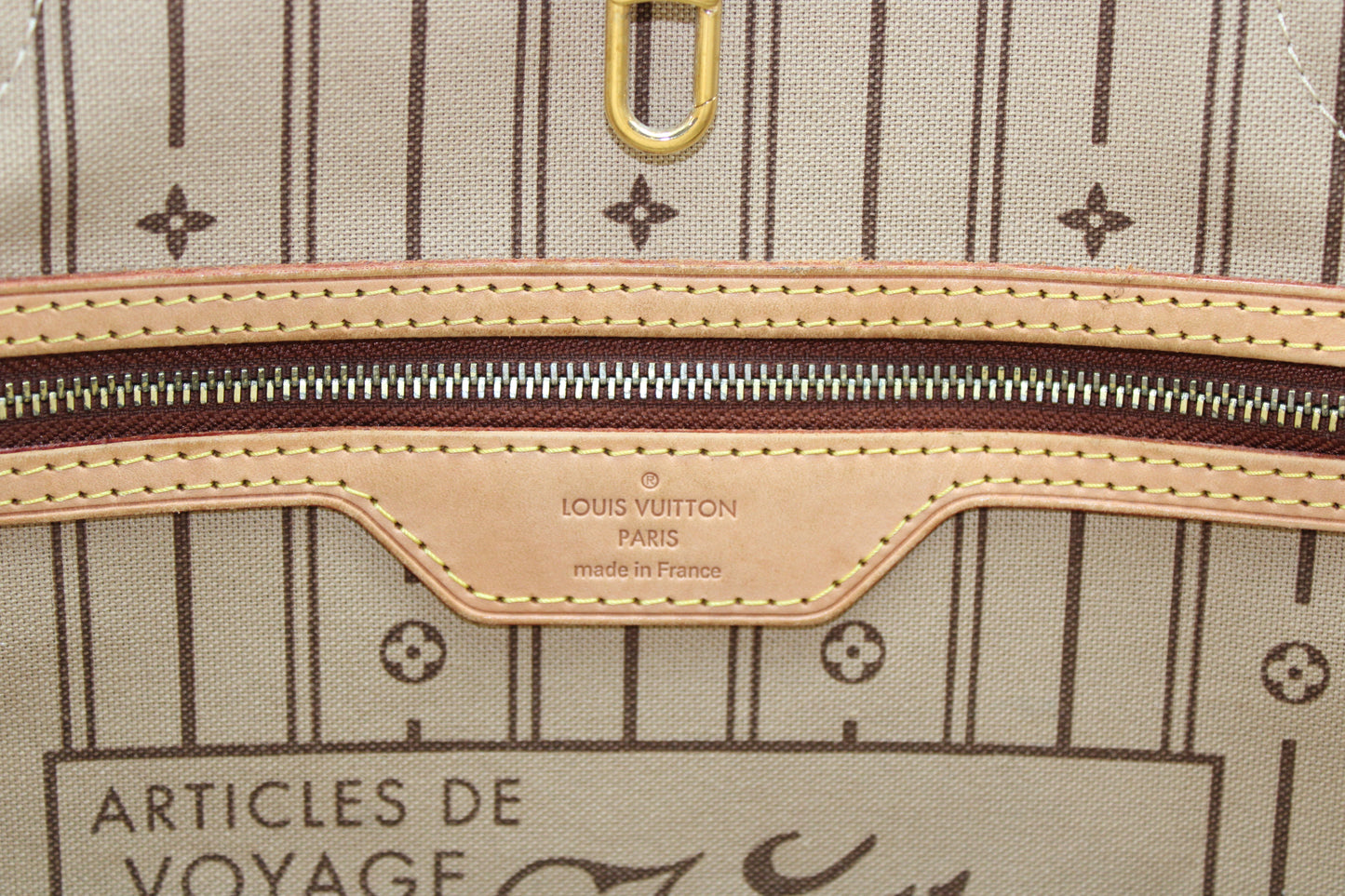 BORSA LOUIS VUITTON NEVERFULL MM MONOGRAM LB1918