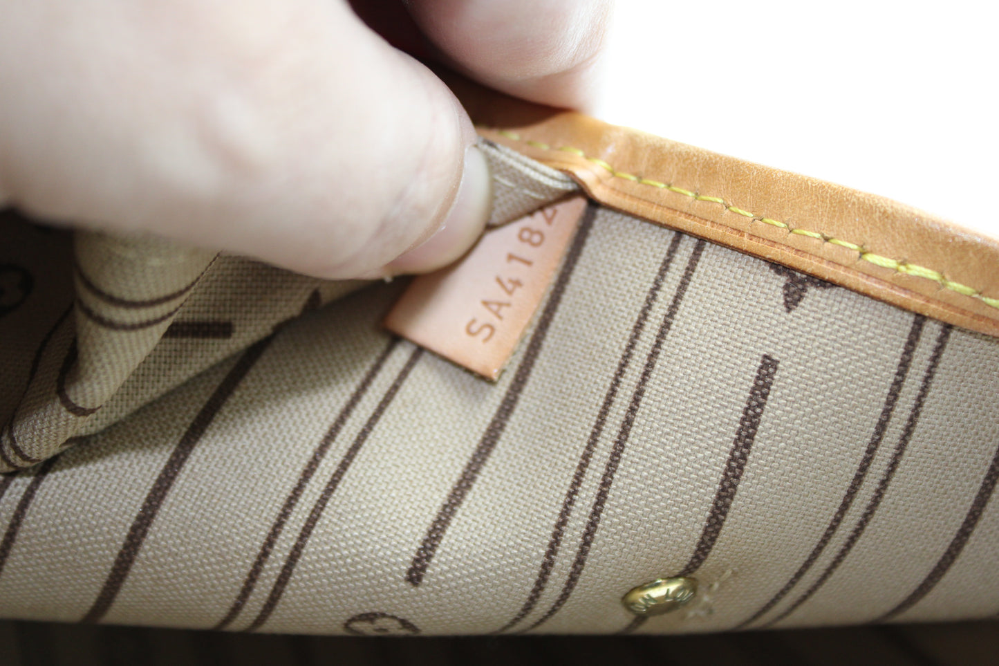 BORSA LOUIS VUITTON NEVERFULL MM MONOGRAM LB1918