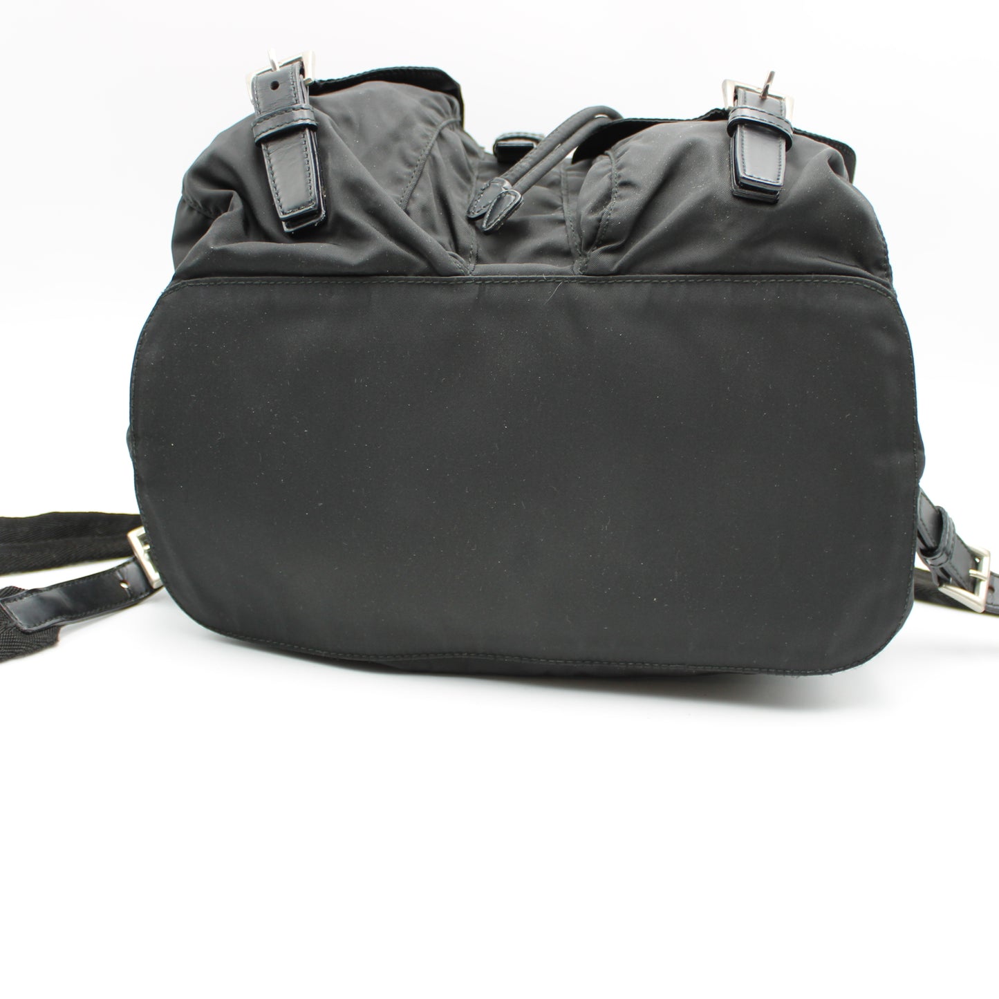 ZAINO PRADA IN RE-NYLON NERO MEDIO PB217