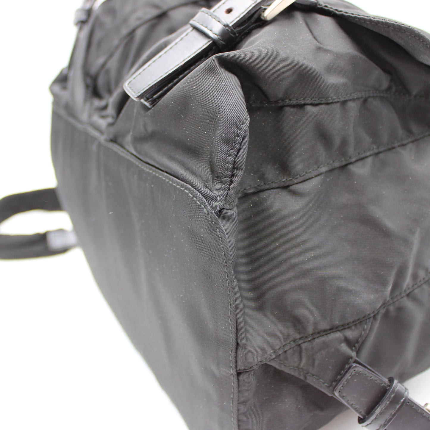ZAINO PRADA IN RE-NYLON NERO MEDIO PB217