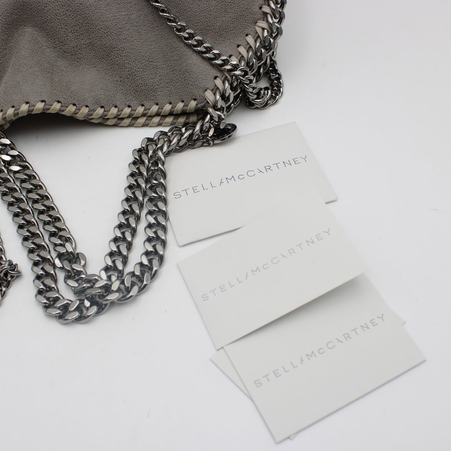 BORSA STELLA MCCARTNEY FALABELLA MINI GRIGIA SB121