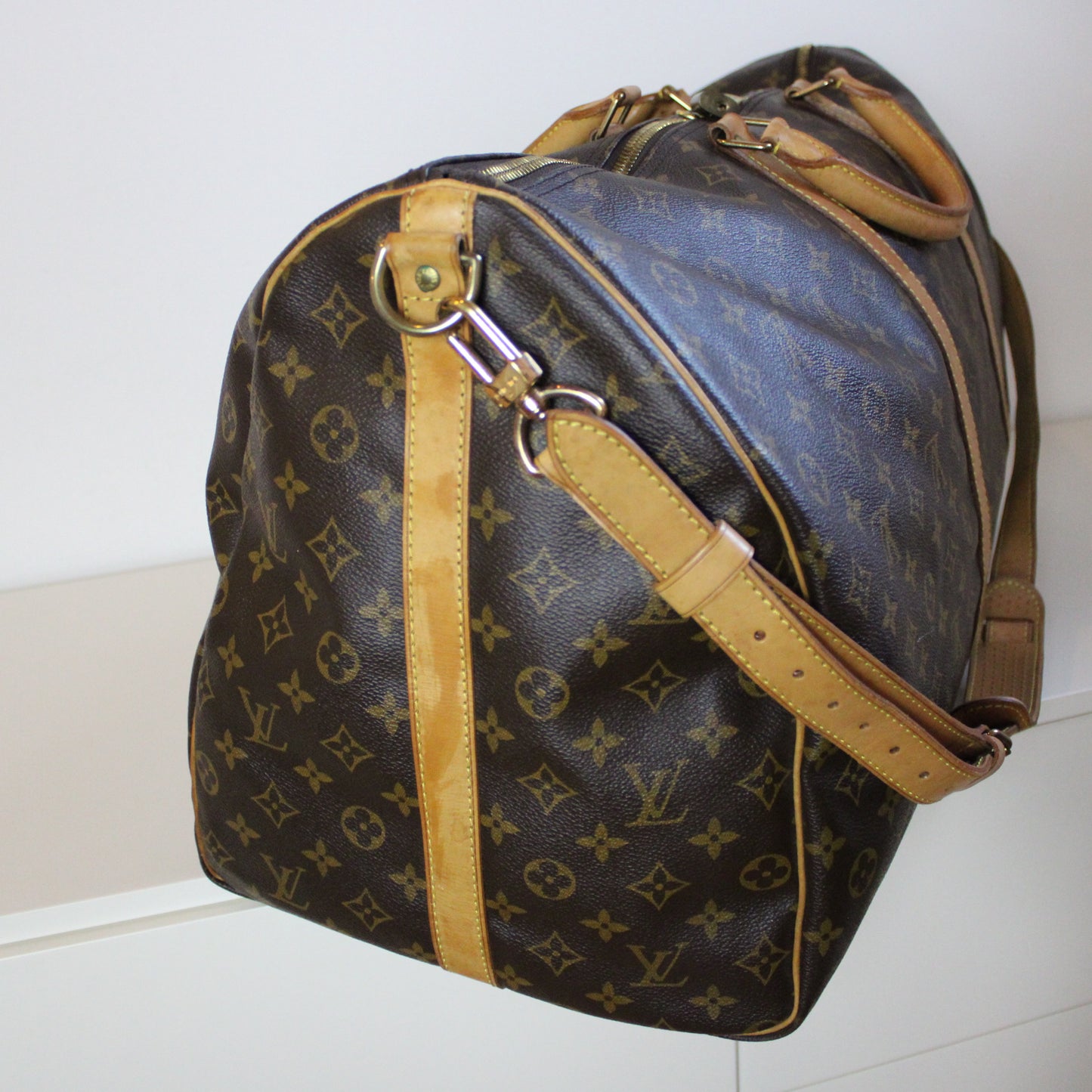 BORSA LOUIS VUITTON KEEPALL 60 BANDOULIERE MONOGRAM LB1925