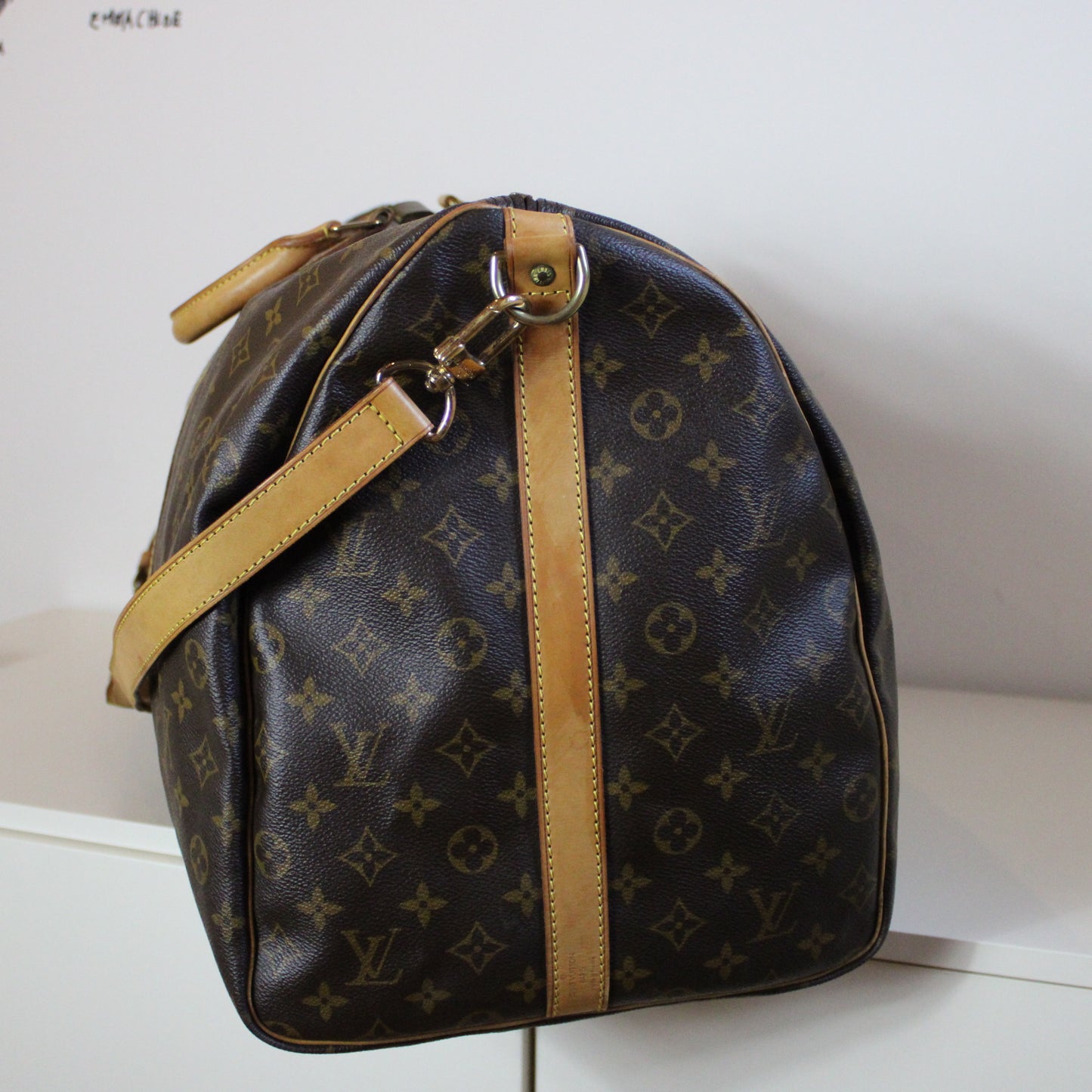 BORSA LOUIS VUITTON KEEPALL 60 BANDOULIERE MONOGRAM LB1925