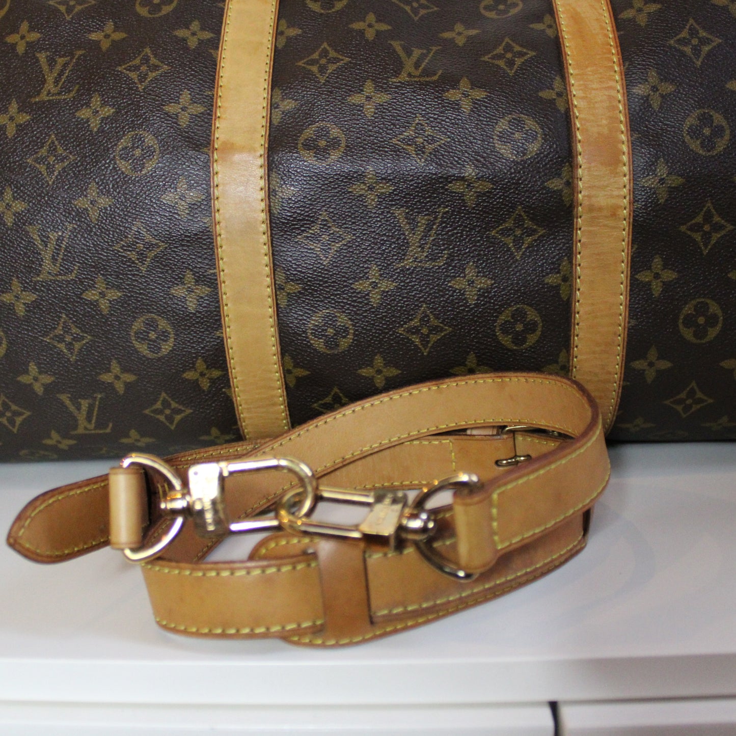 BORSA LOUIS VUITTON KEEPALL 60 BANDOULIERE MONOGRAM LB1925