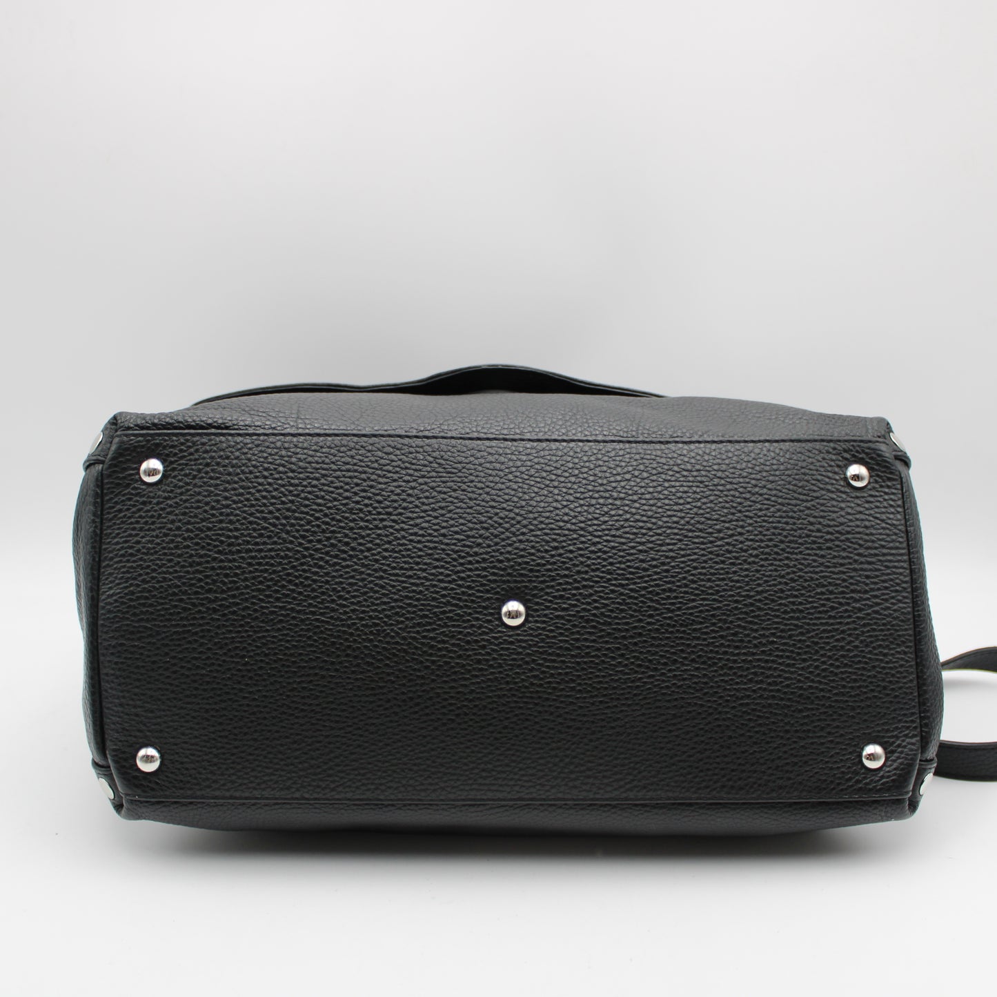 BORSA ZANELLATO POSTINA M IN PELLE MARTELLATA NERA ZB127